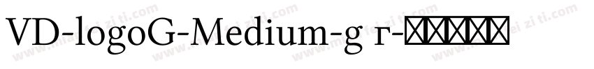 VD-logoG-Medium-g r字体转换